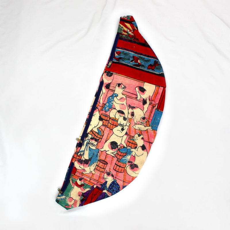 Ukiyo-e sash bag