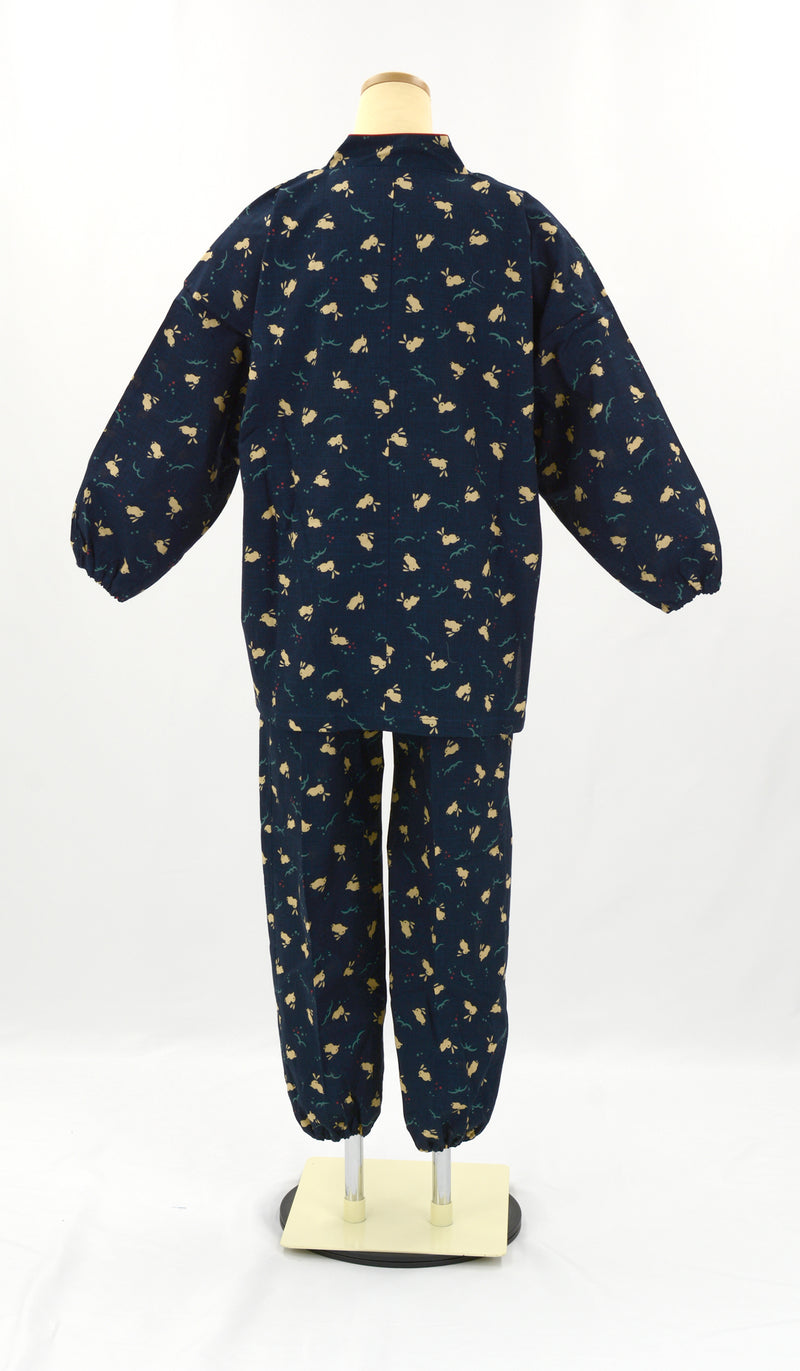 SAMUE for WOMEN (Casual Wear) – All-over Komon Pattern with Rabbits and Cherry Blossoms Ladies&