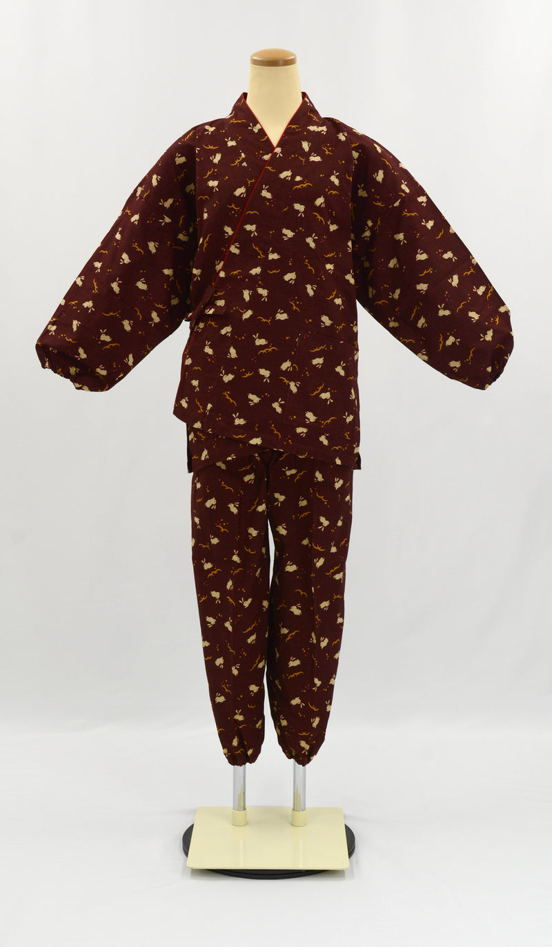 SAMUE for WOMEN (Casual Wear) – All-over Komon Pattern with Rabbits and Cherry Blossoms Ladies&