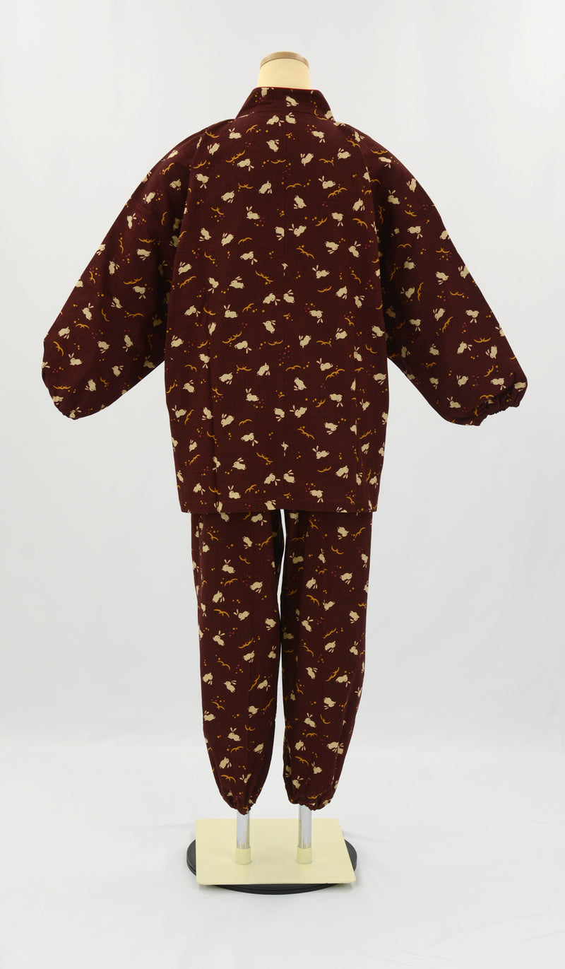 SAMUE for WOMEN (Casual Wear) – All-over Komon Pattern with Rabbits and Cherry Blossoms Ladies&