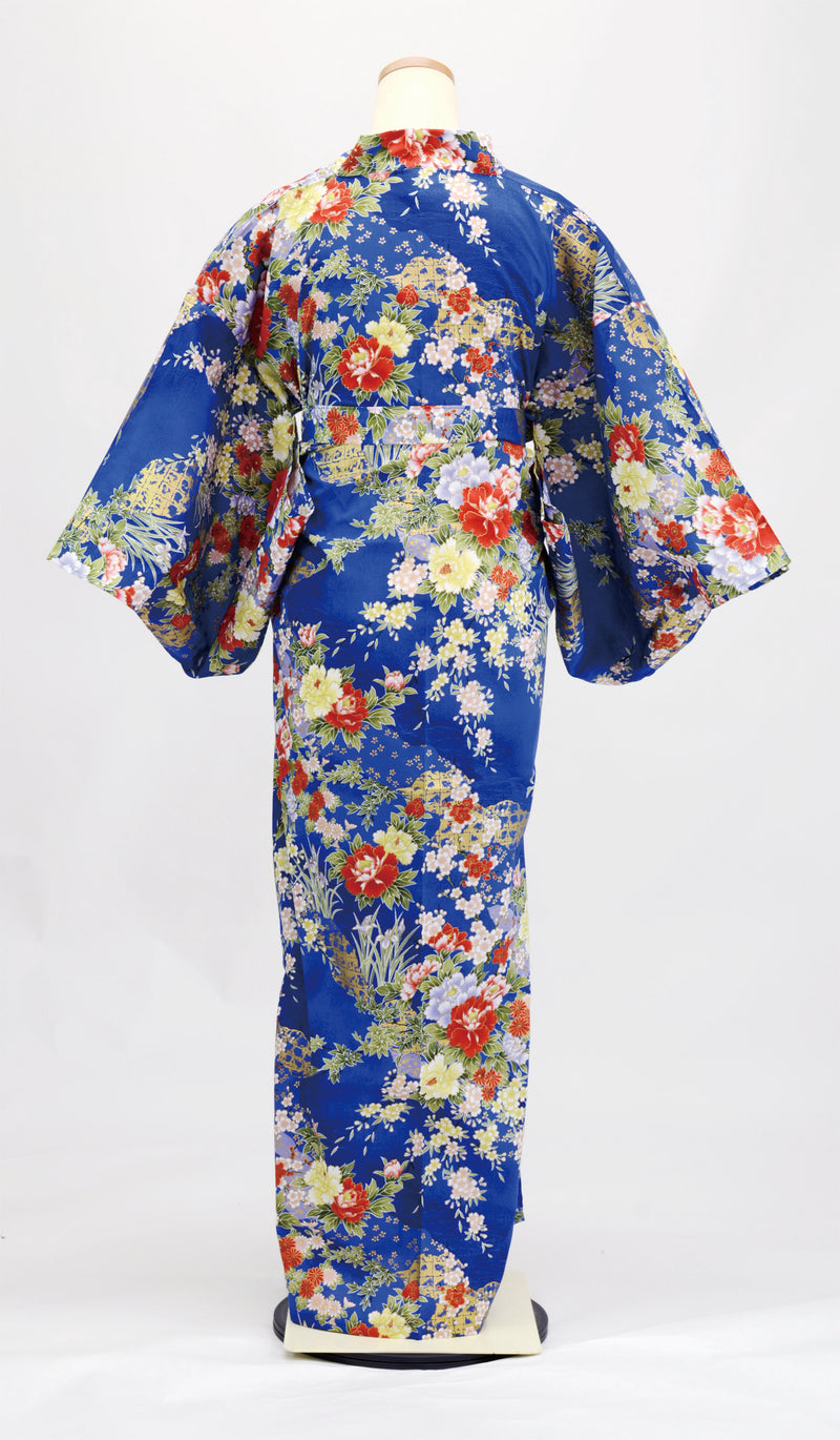 KIMONO Flowers continuous pattern