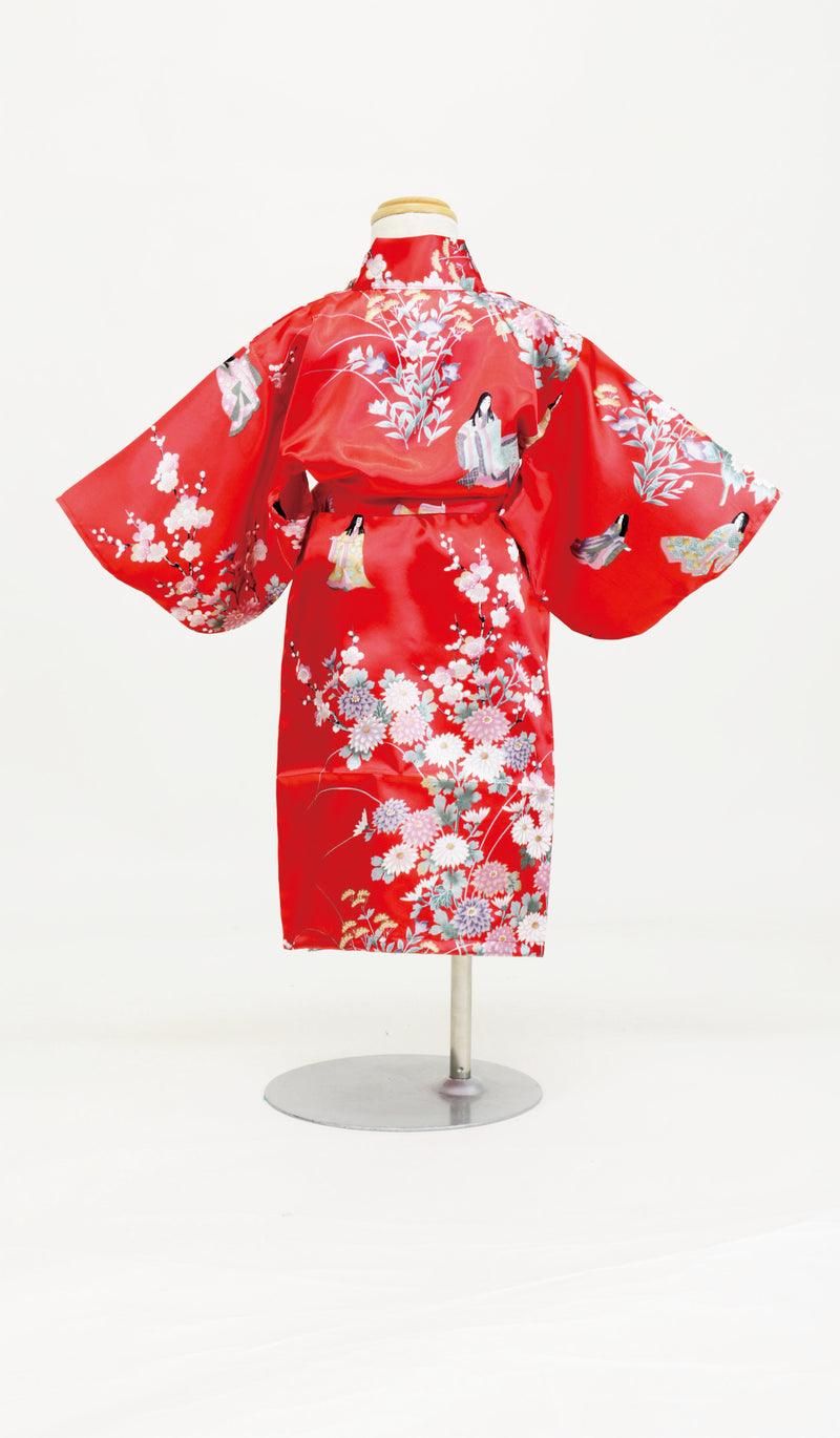 KIMONO Chrysanthemums and Princess