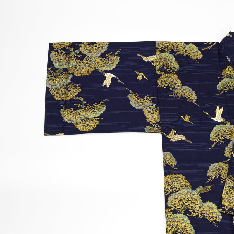 YUKATA Pine and Cranes