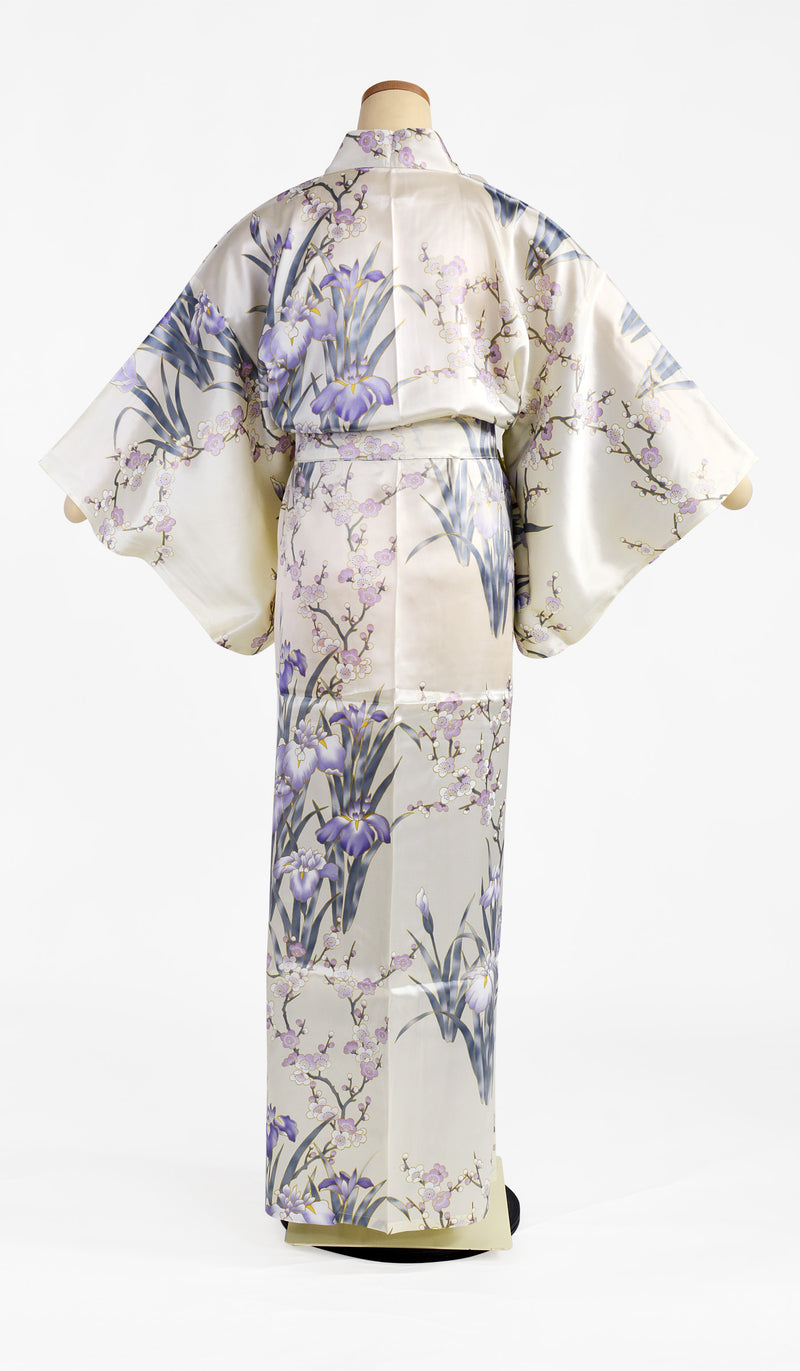 KIMONO Iris and Plum