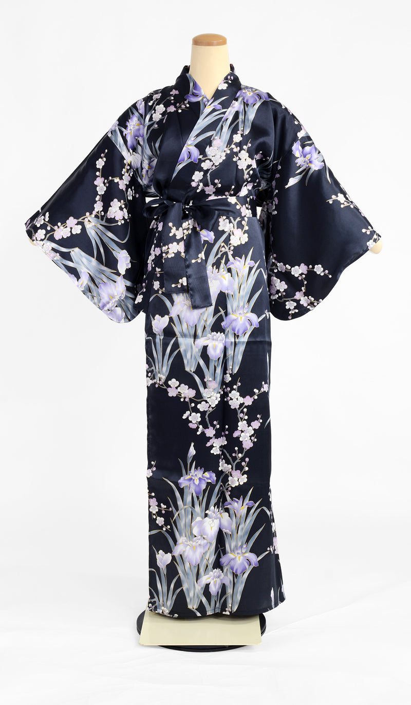 KIMONO Iris and Plum