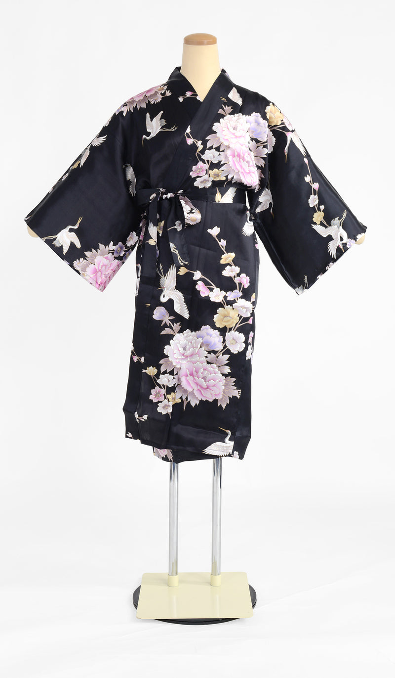 HAPPICOAT Peony and Cranes