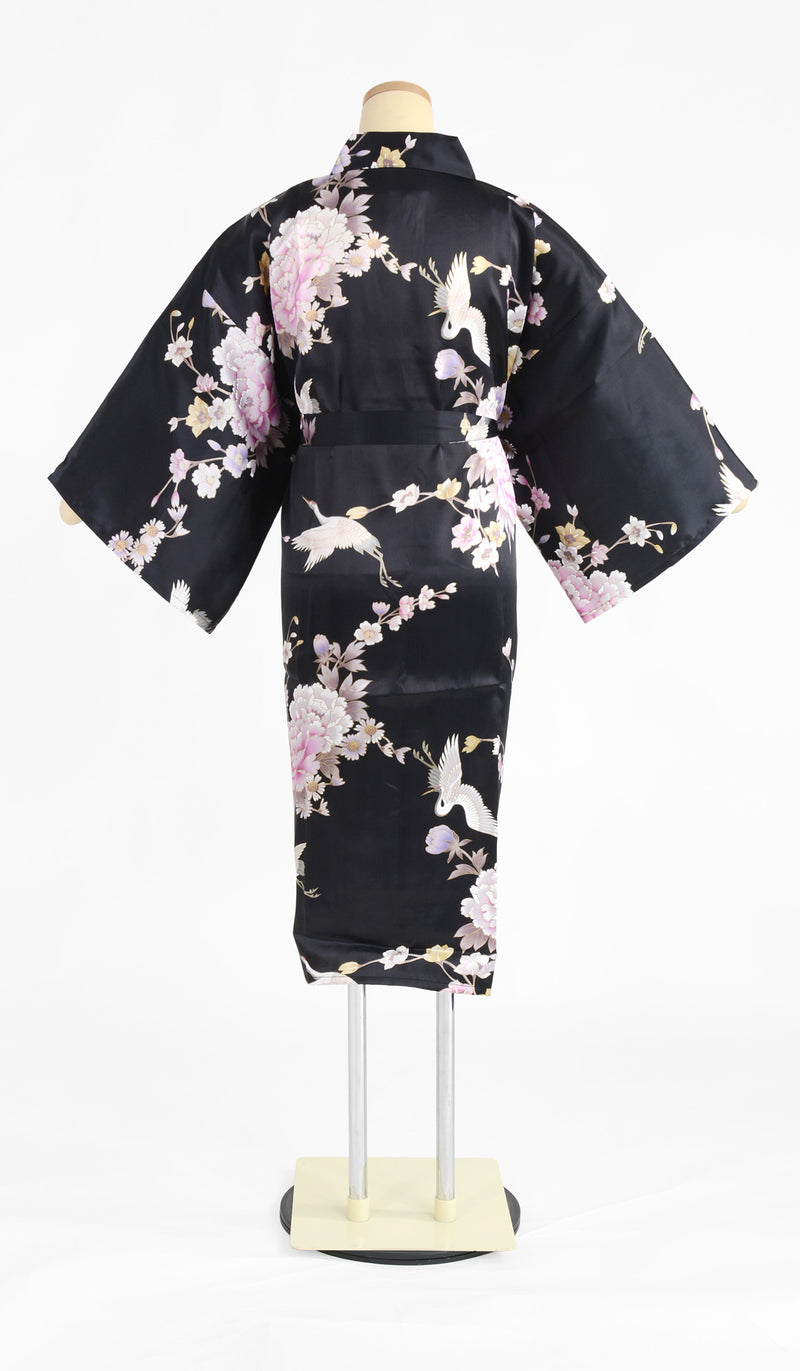 HAPPICOAT Peony and Cranes