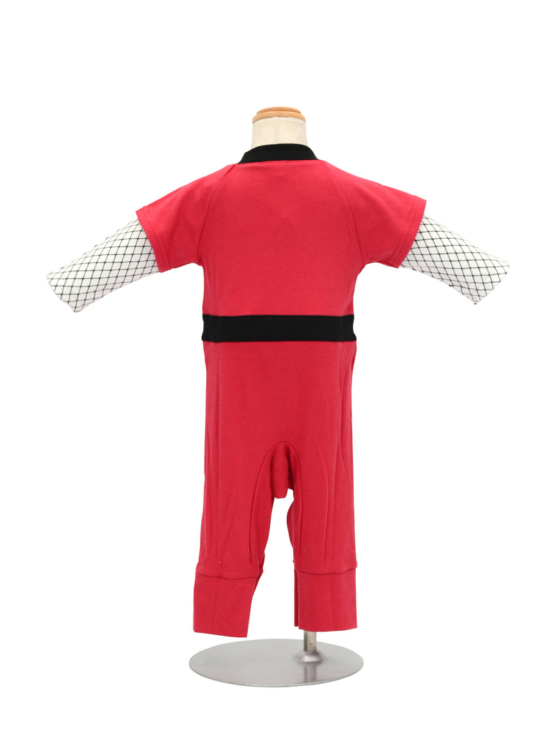 Ninja Romper Red 60 70 80 90