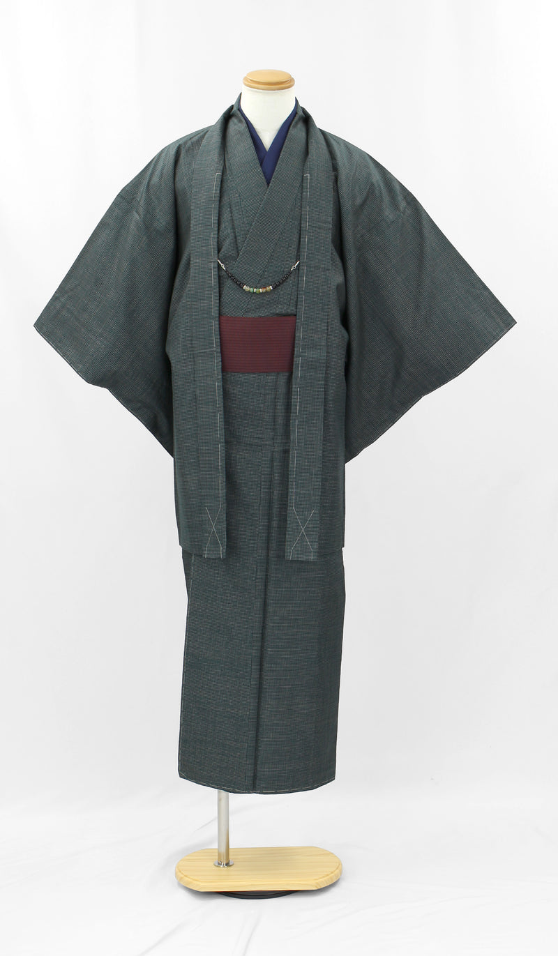 紳士用 着物&羽織セット Sサイズ