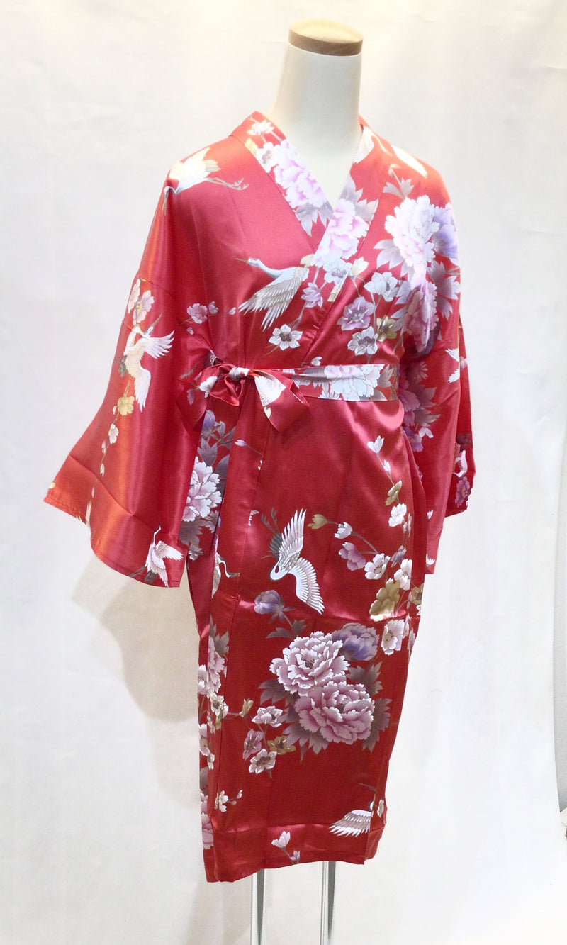 HAPPICOAT Peony and Cranes