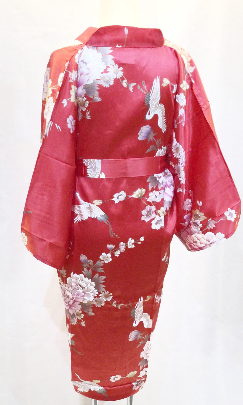 HAPPICOAT Peony and Cranes