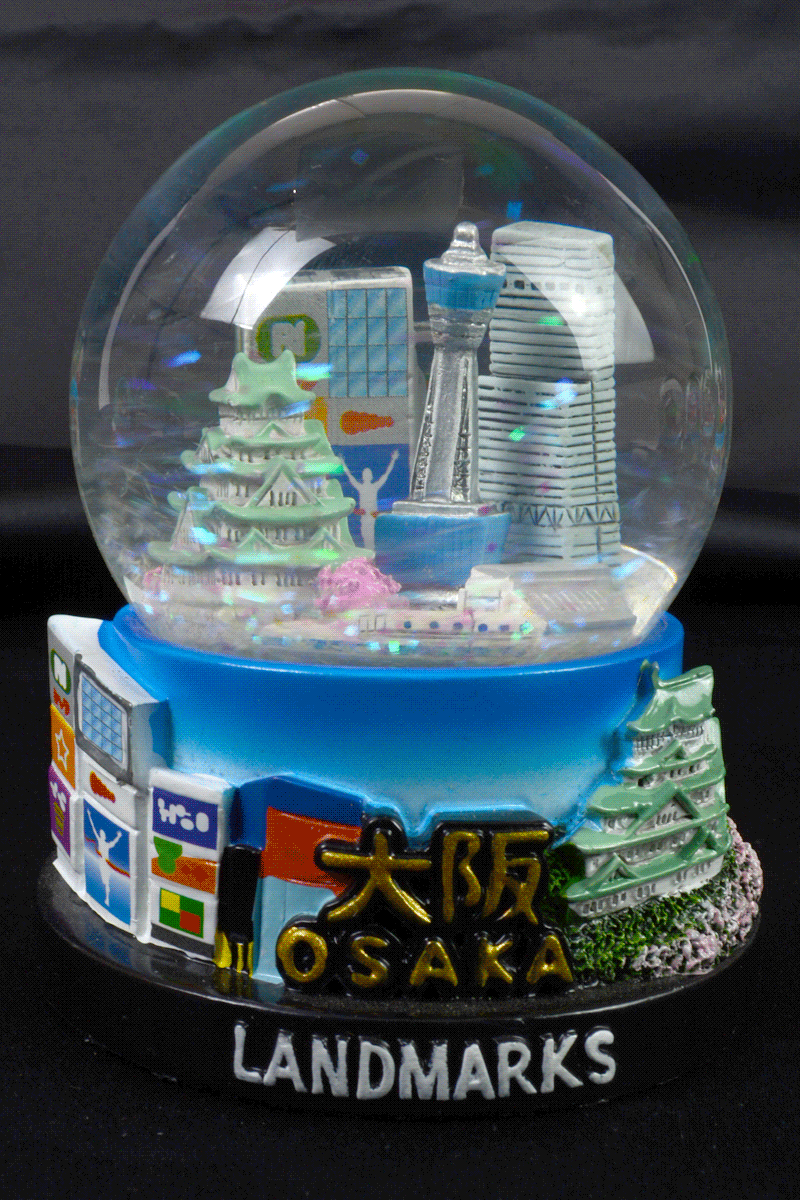 snow globe Osaka Mix