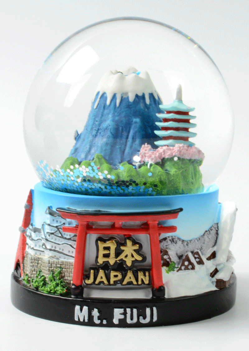 snow globe Mt.Fuji
