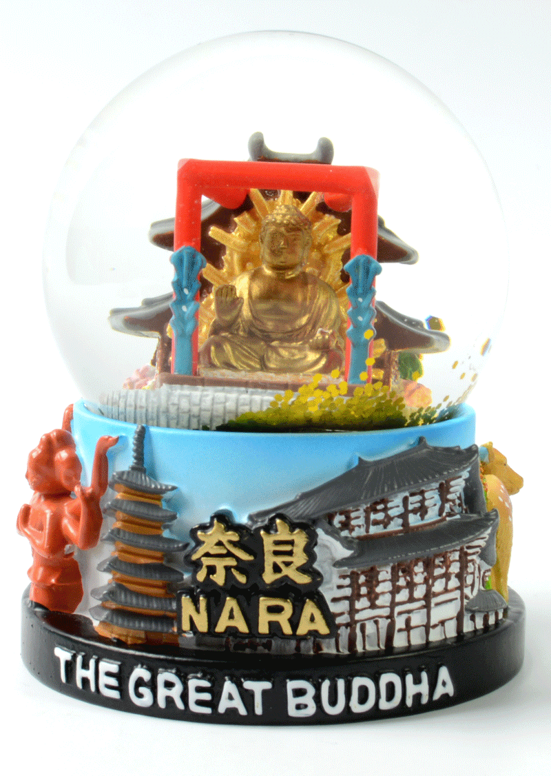 snow globe Nara Great Buddha