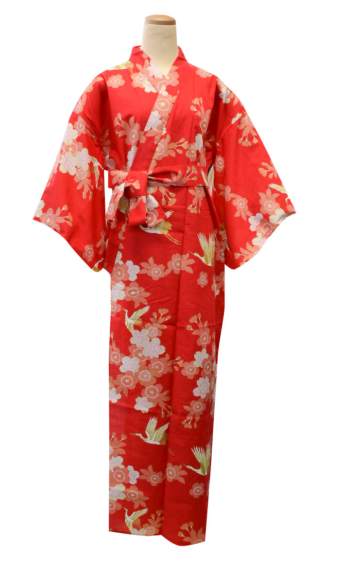 YUKATA 桜鶴