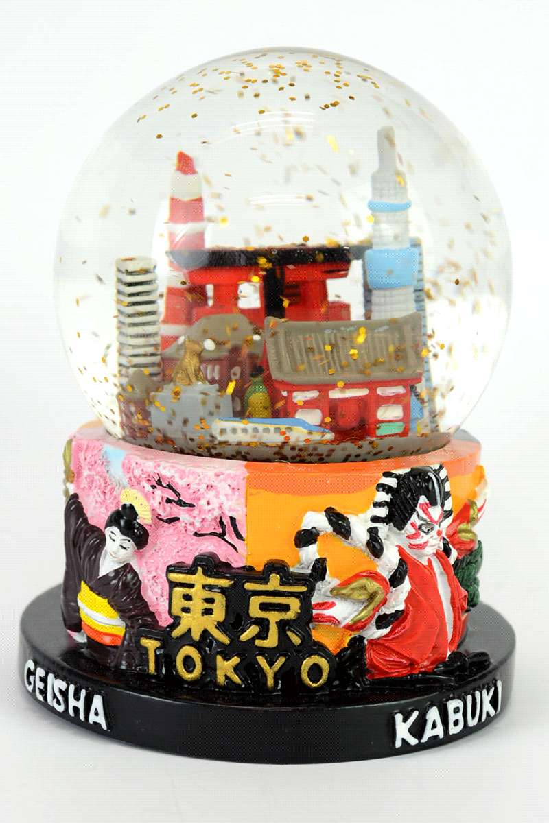 snow globe Tokyo Mix