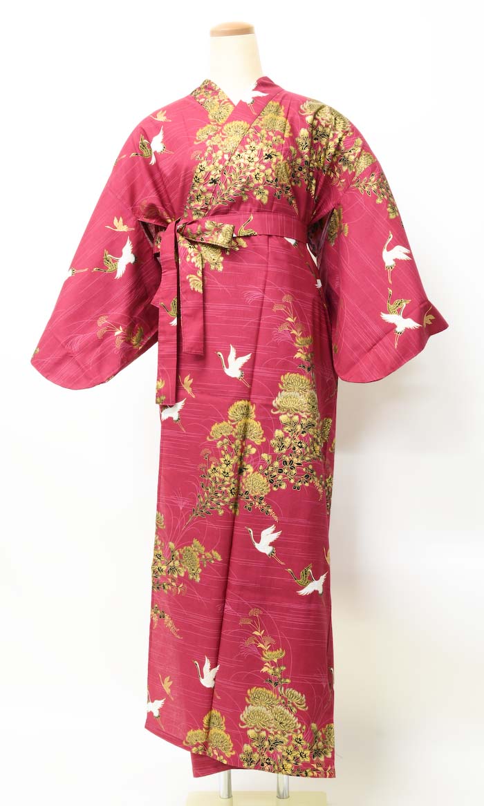 KIMONO Golden Cranes