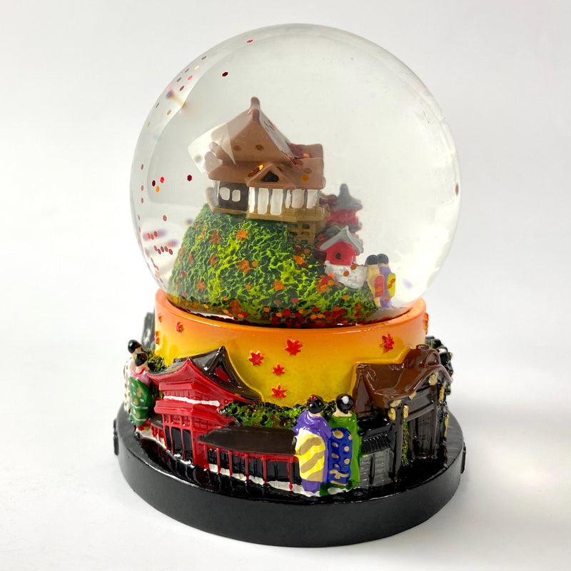 snow globe Kyoto Autumn