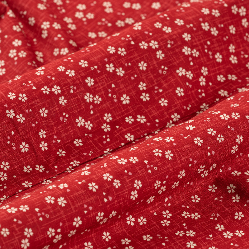 女性用 作務衣  さむえ 総柄 小紋 うさぎ 桜 レディース 婦人用