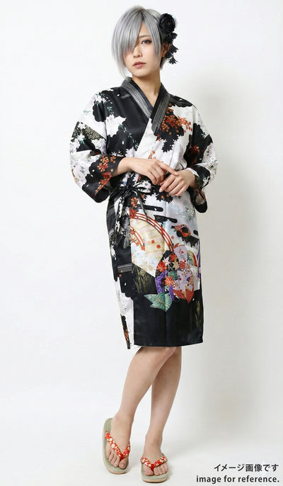 雨夜燕 法被 The 2nd Period WOMEN's HAPPI COAT – musubi-kyoto-｜Kimono&Yukata