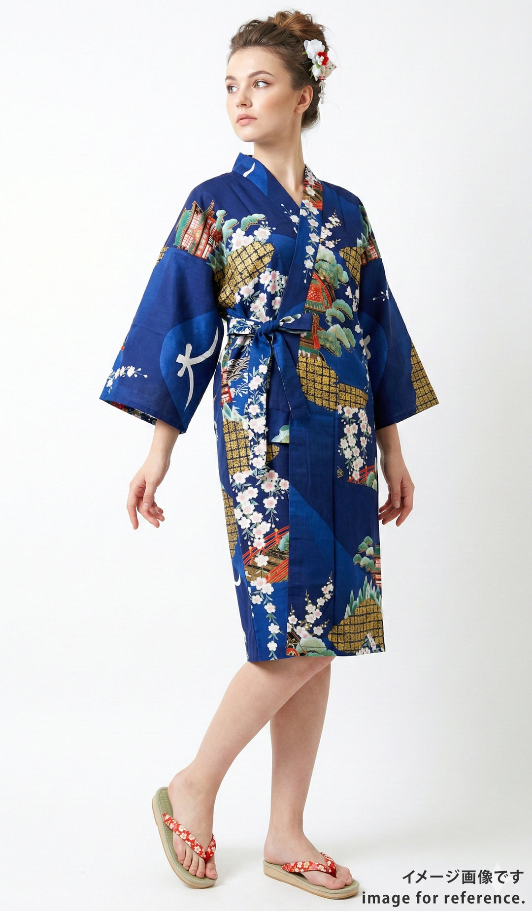 WOMEN's HAPPI COAT – musubi-kyoto-｜Kimono&Yukata