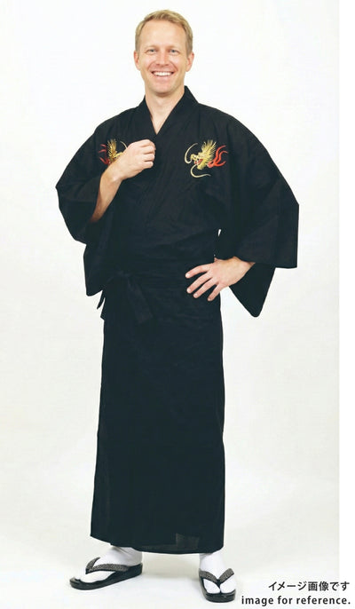 KIMONO Plain black – musubi-kyoto-｜Kimono&Yukata