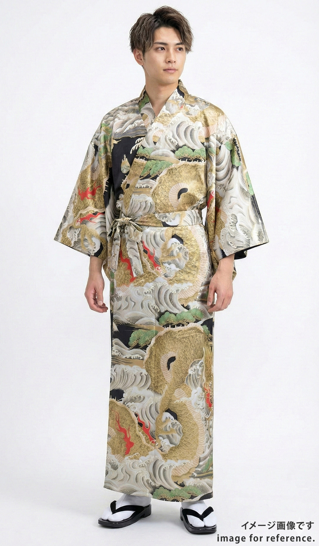 着物・浴衣 Pine KIMONO Pine and Dragon – musubi-kyoto-｜Kimono&Yukata