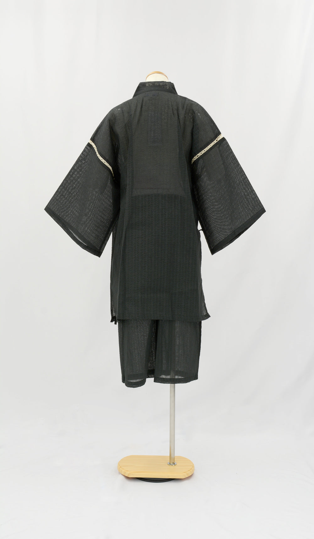 太ストライプ柄 甚平（パンツ前開き） M→LL | 商品詳細