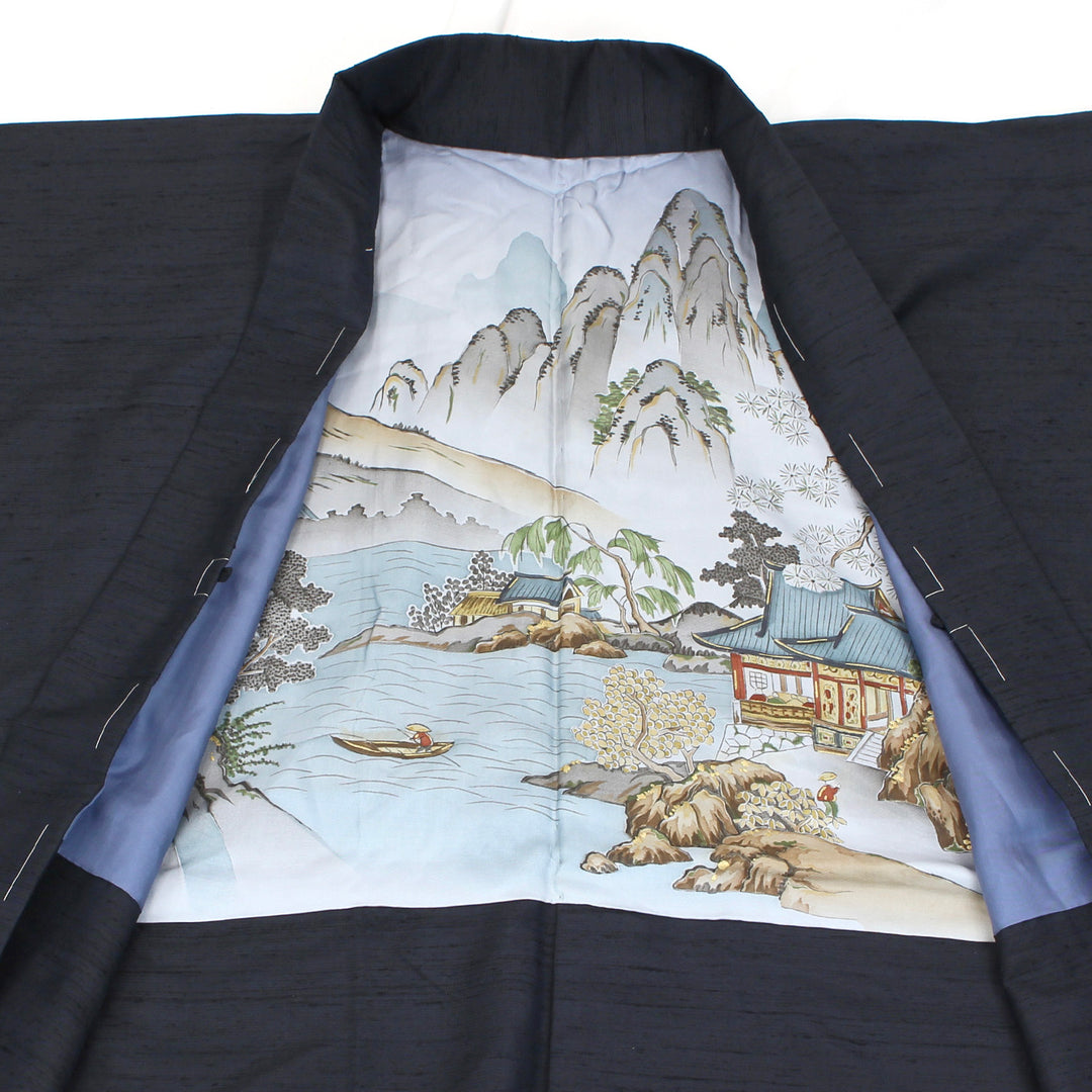 【完売品】m.u×PRE_KIMONO MA-1 OV japoness Japanese men yukata kimono. Summer kimono. – Kimono yukata