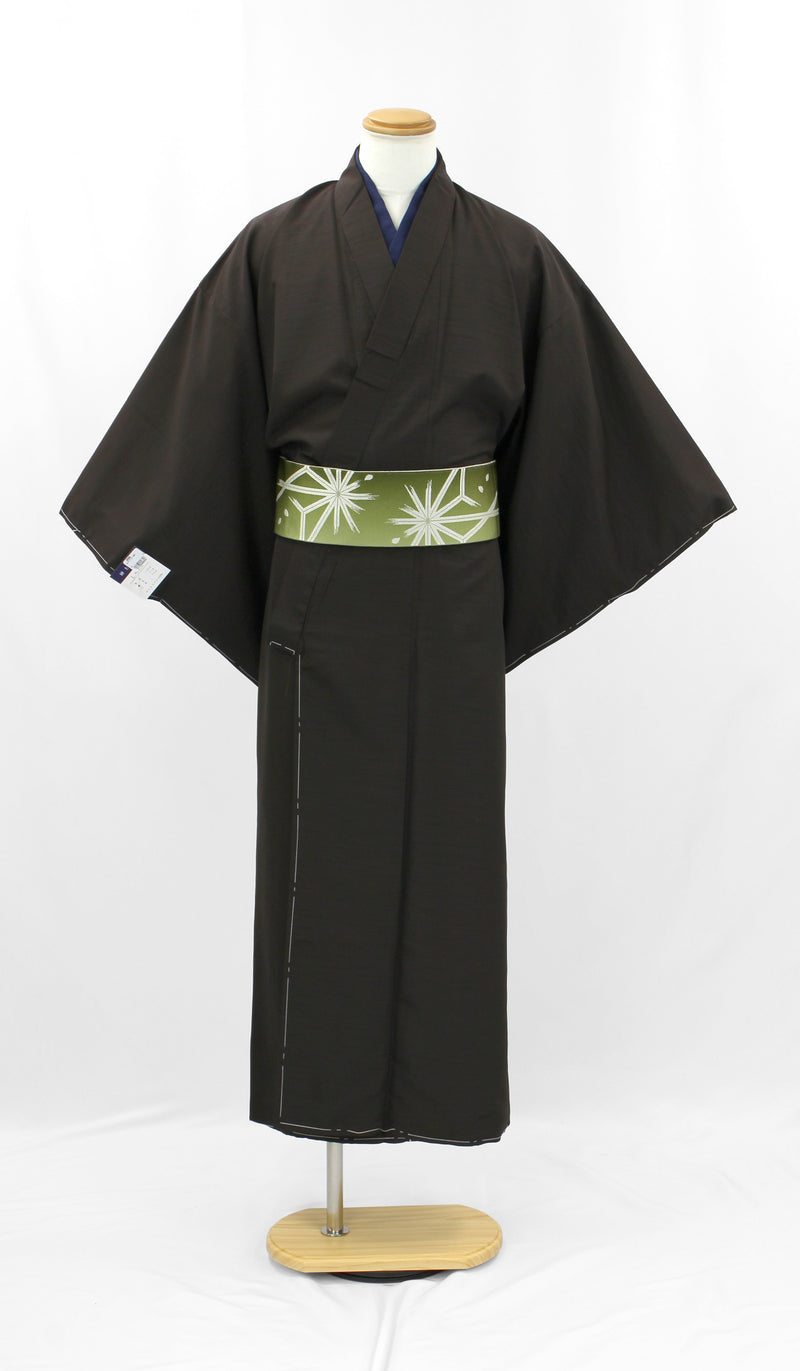 紳士用 着物 ブラウン