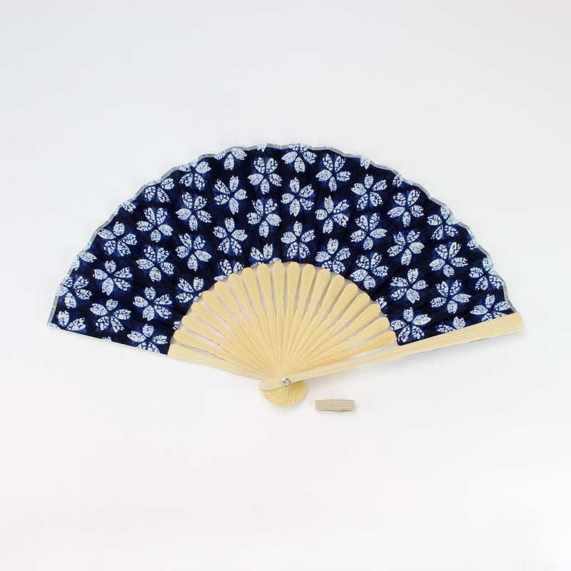 扇子 絞り桜
