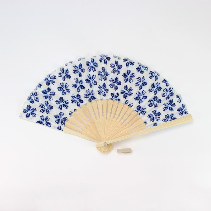扇子 絞り桜