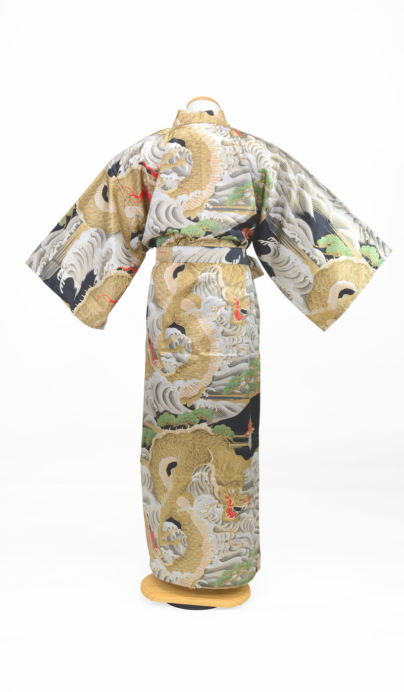 KIMONO 竜と松