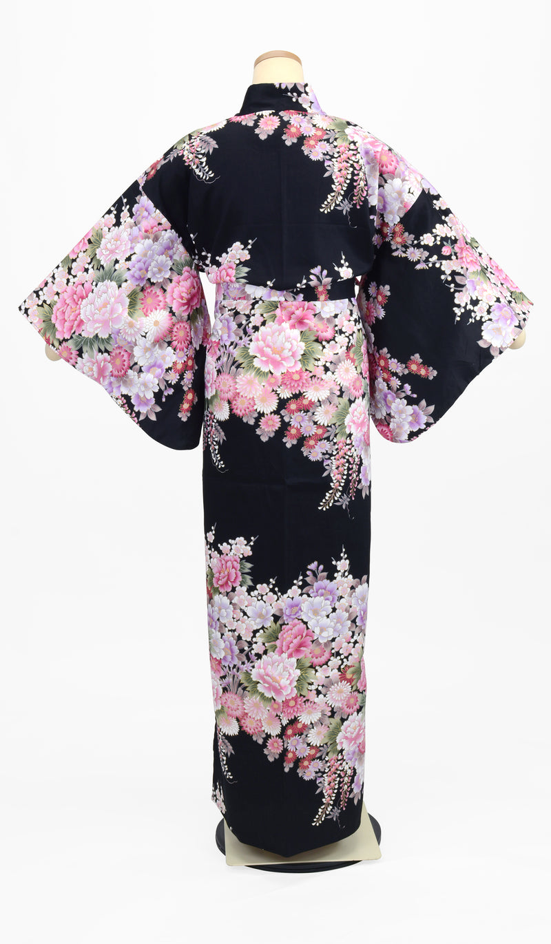 KIMONO Flowers and Plum