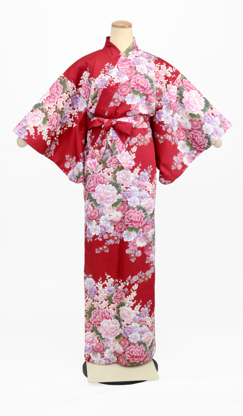 KIMONO Flowers and Plum