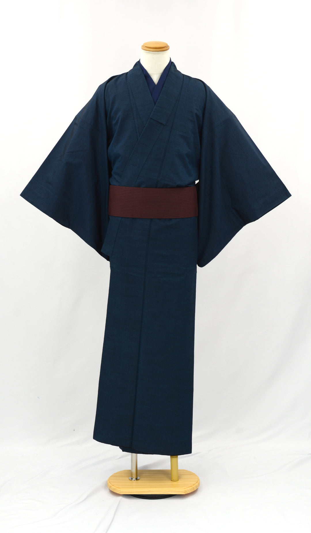 【morphose】modernハイカラマント ネイビー Men's Kimono & Haori Set - Size LL – musubi-kyoto-｜Kimono&Yukata