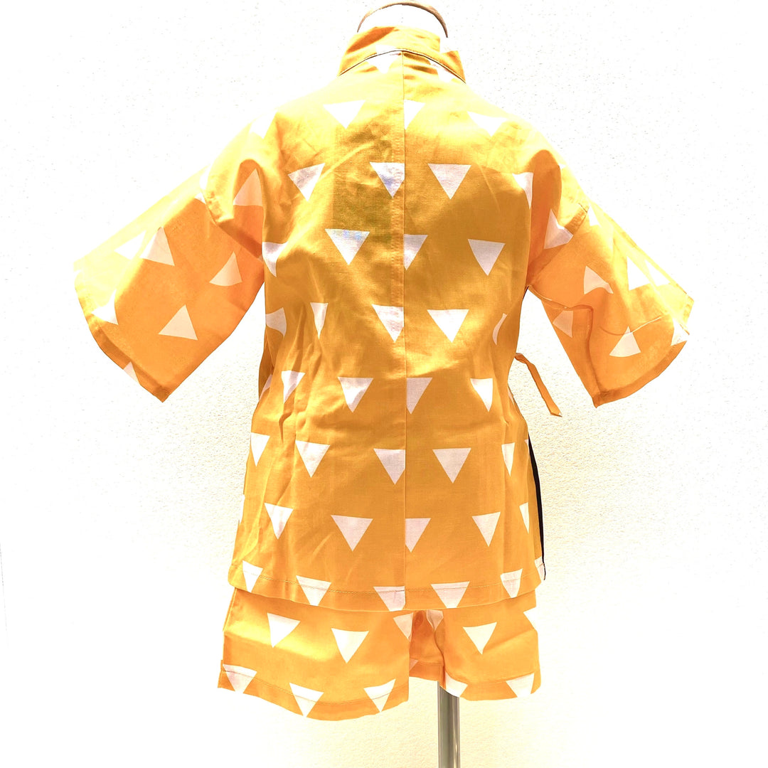 子供用 甚平 鬼柄鱗 – musubi-kyoto-｜Kimono&Yukata
